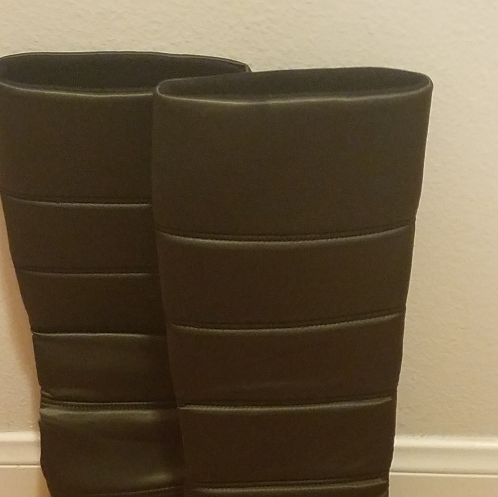 Jeffrey Campbell Olive green colored boots